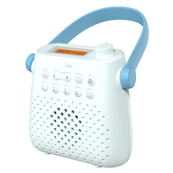 Elevate Your Shower: Splash Box Radio | High Tech Trader